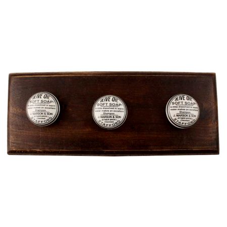 Olive Oil Ceramic Wooden Hook